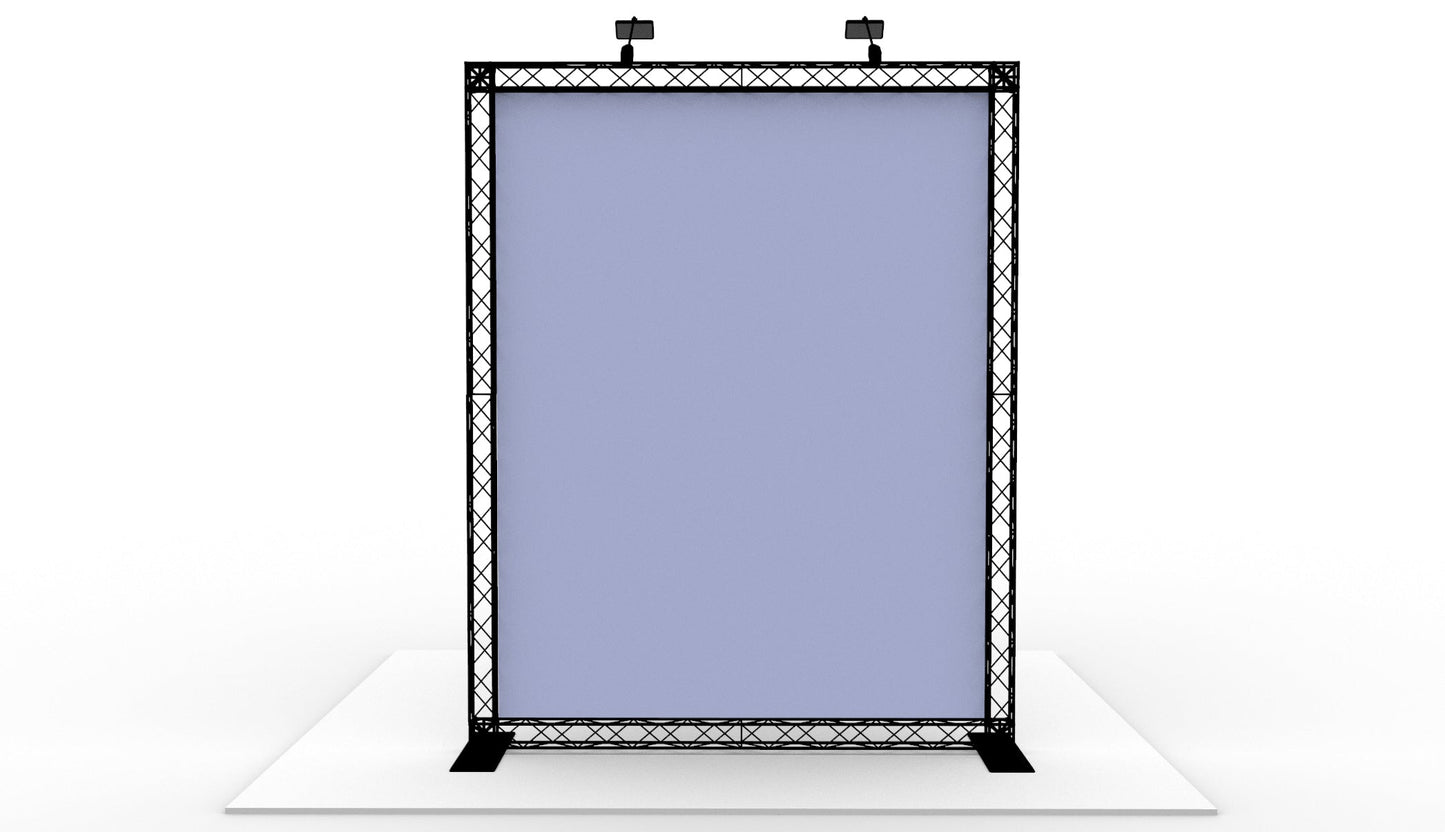 Shop-in-shop 200x250 cm. (BxH) med bord