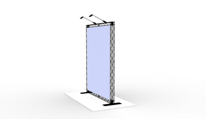 Bagvæg 200x250 cm. (BxH)