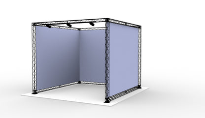 U-stand 300x300x250 cm. (LxBxH)