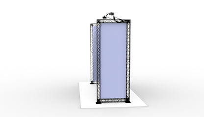 U-stand 300x100x250 cm. (LxBxH)