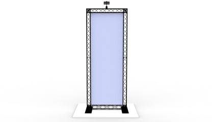 Bagvæg 100x250 cm. (BxH)